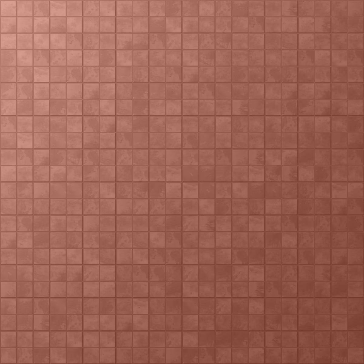 Clay Grace Red 2x2 Matte Porcelain Mosaic