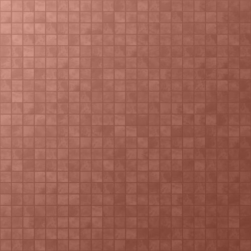 Clay Grace Red 2x2 Matte Porcelain Mosaic