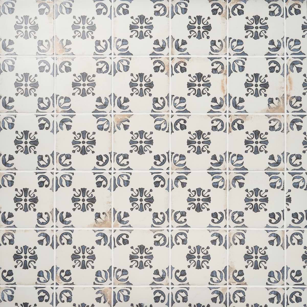 Saltillo Bell Blue 9x9 Matte Porcelain Tile